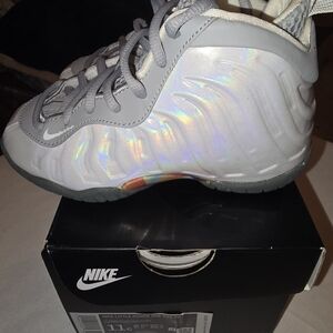 Nike Kids Iridescent Silver Sneakers